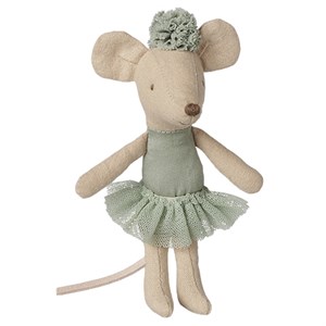 Maileg - Ballerinamus Lillesøster, Mint
